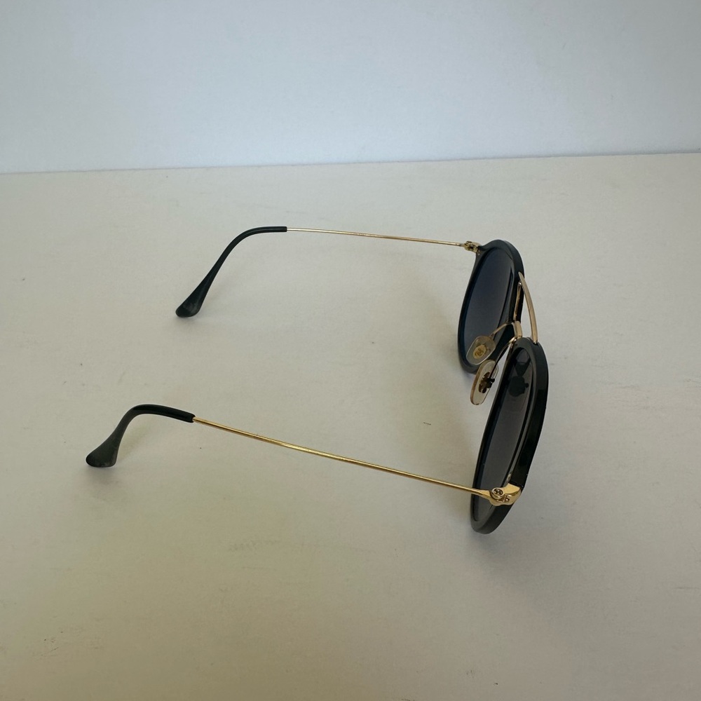 Ray-Ban Black/Gold Frame with Gold Detail Sunglasses - Picture 8 of 11